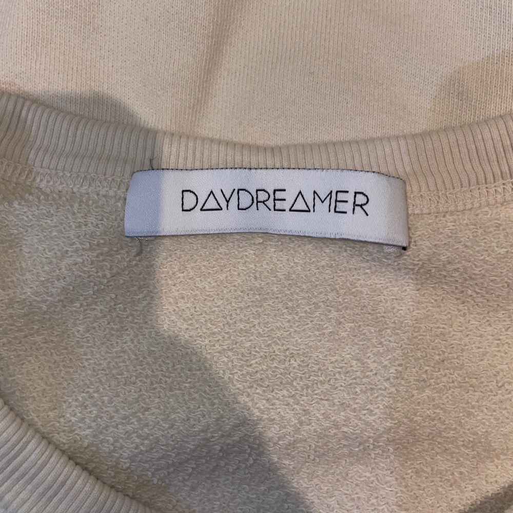 Daydreamer Def Leppard On The Prowl 87 Sweatshirt Cream Graphic Pullover Large - Picture 4 of 8